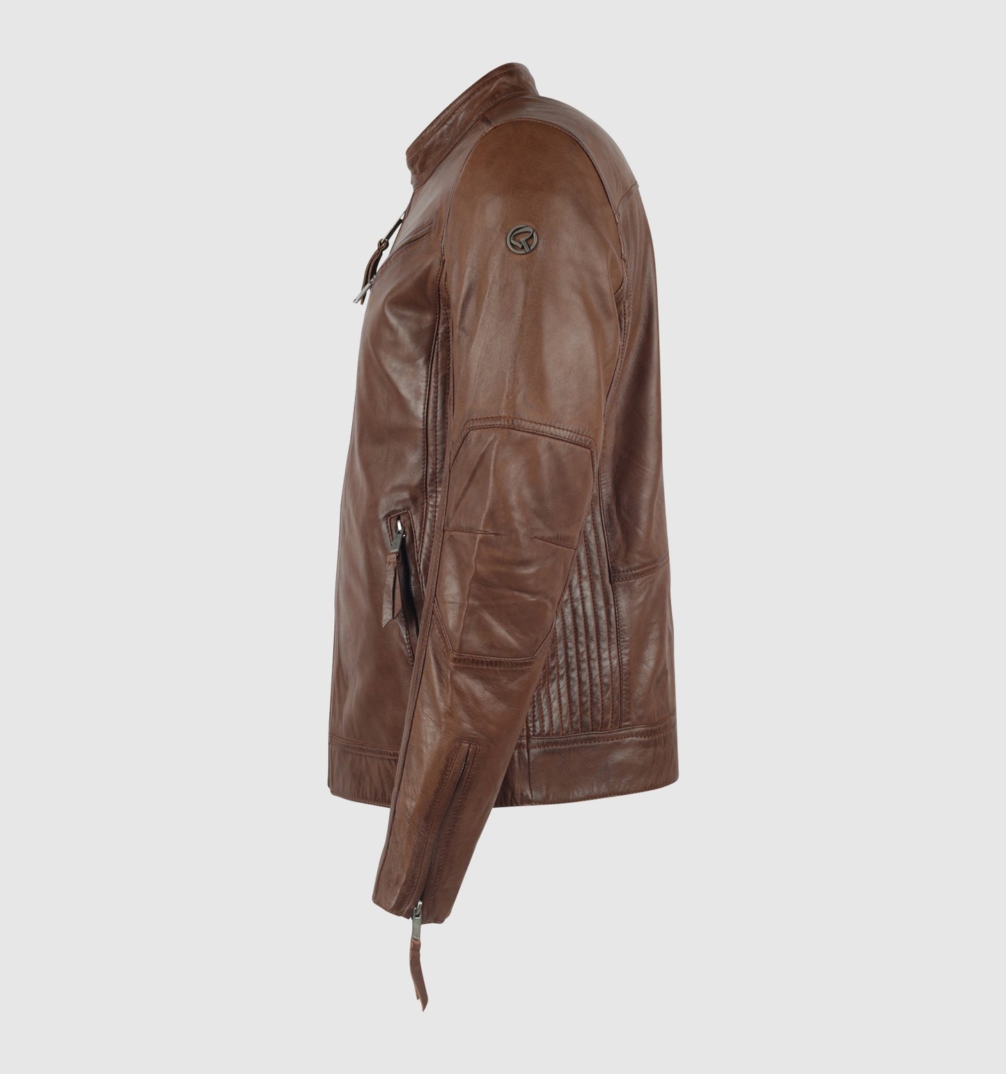 Blouson cuir TRUST CASTING