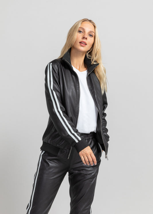 Pantalon en cuir YURI SISLEY