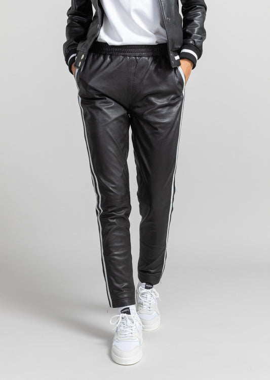 Pantalon en cuir YURI SISLEY