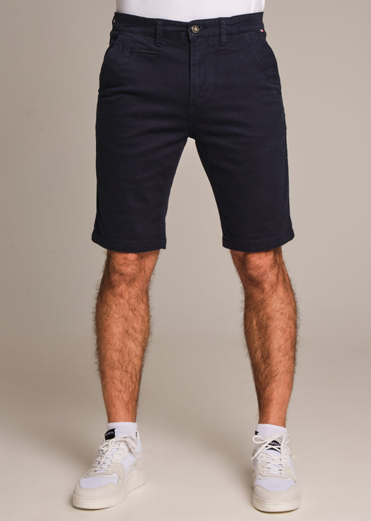 Short en coton bleu marine foncé CLIPPER MAHEVAN