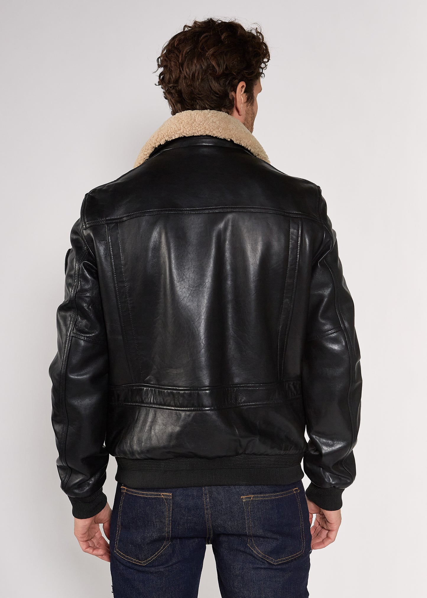 Blouson cuir FLIGHT SIERRA