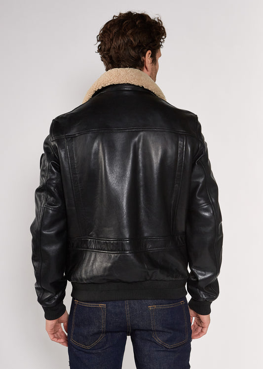 Blouson cuir FLIGHT SIERRA