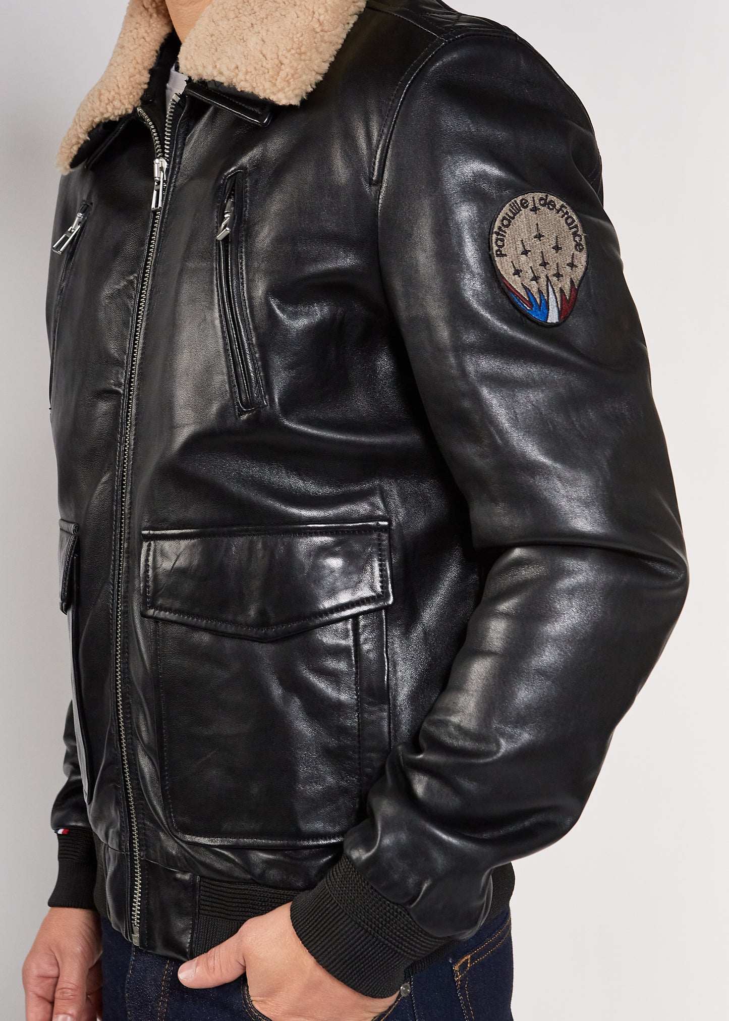 Blouson cuir FLIGHT SIERRA