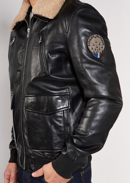Blouson cuir FLIGHT SIERRA