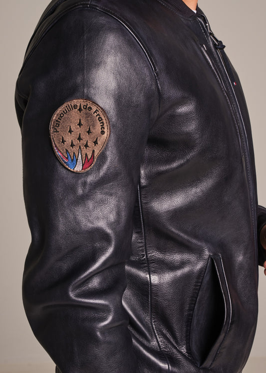 Blouson cuir RICK ALPHA
