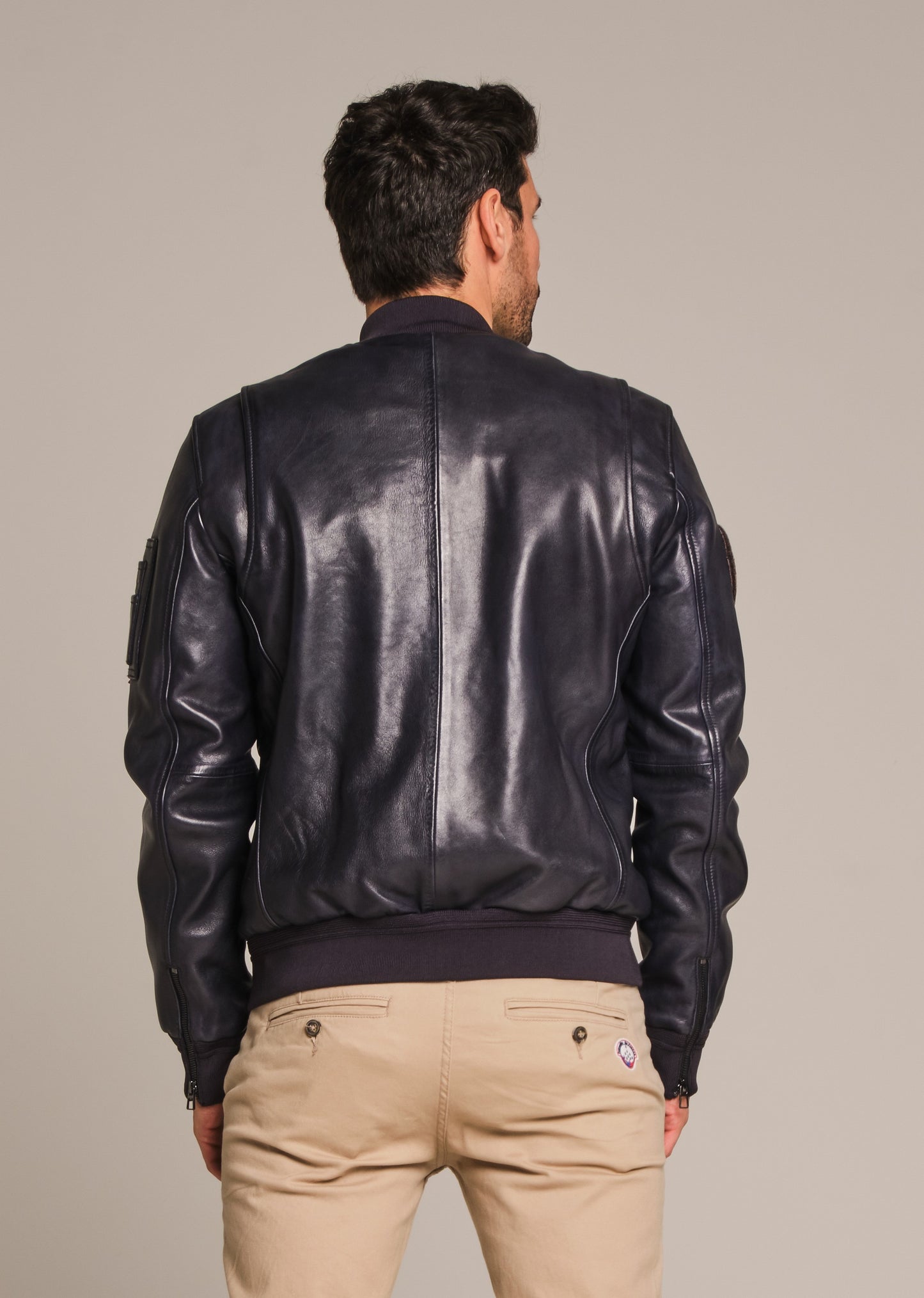 Blouson cuir RICK ALPHA