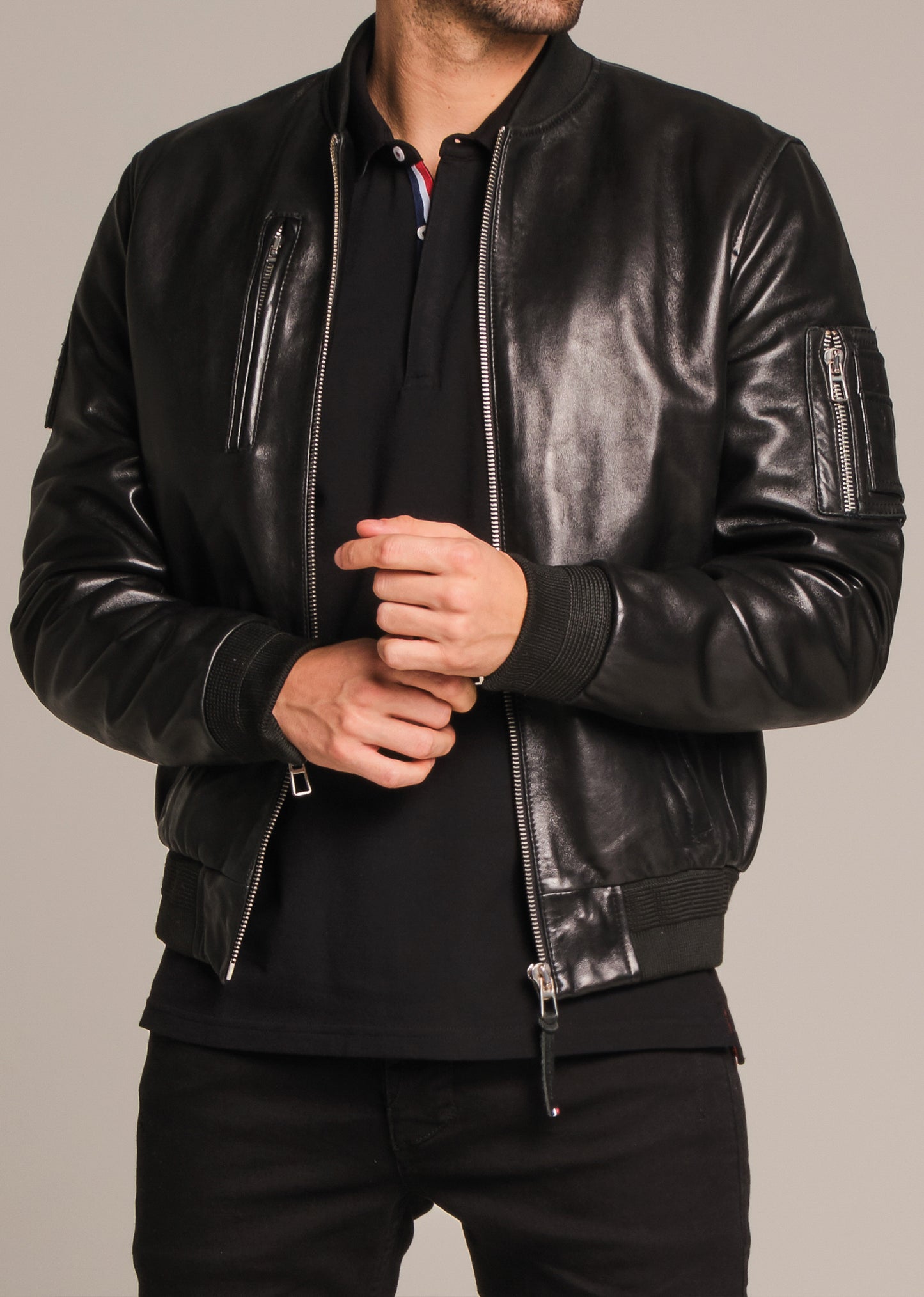 Blouson cuir RICK SIERRA