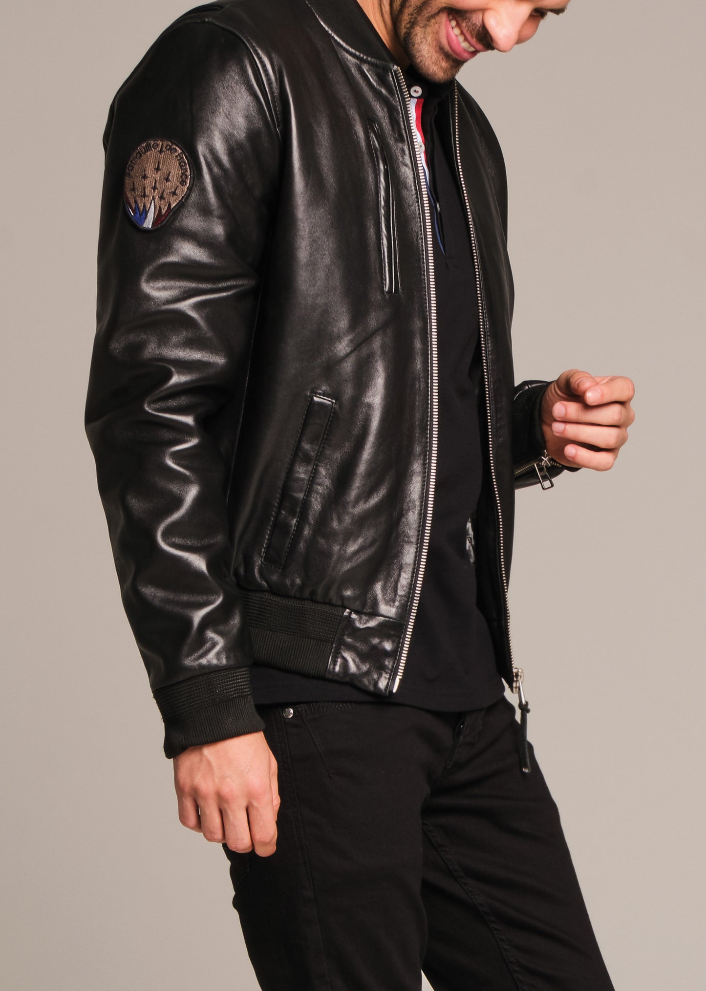 Blouson cuir RICK SIERRA