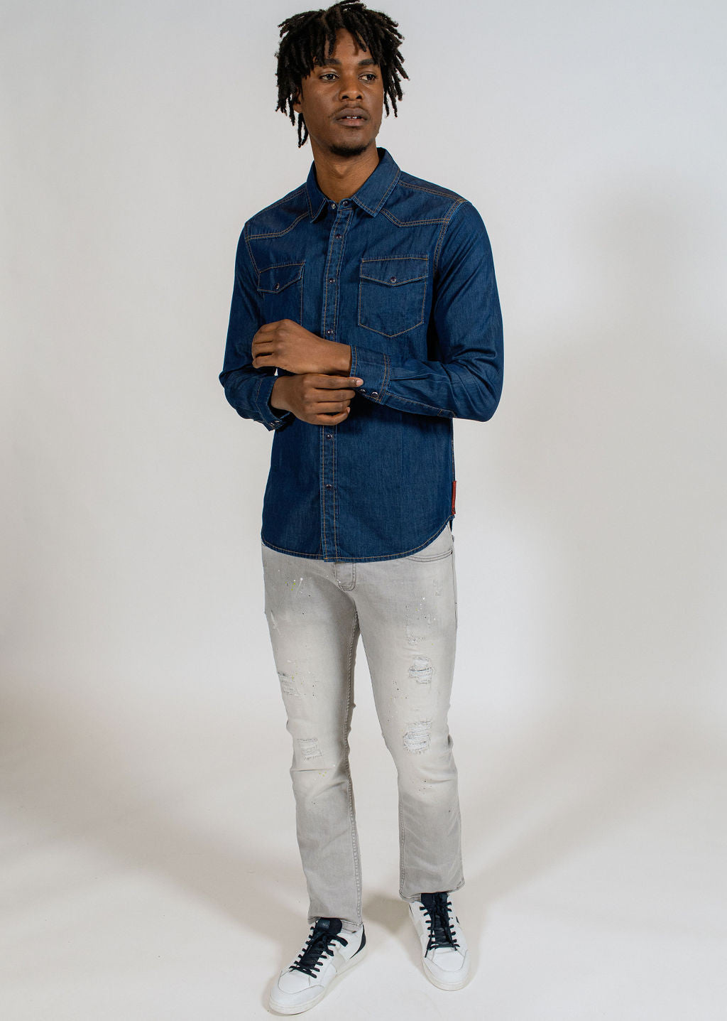 Chemise manches longues brute VEYRON PARK