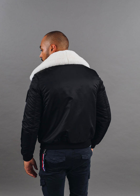 Blouson AIRCRAFT FALCON noir
