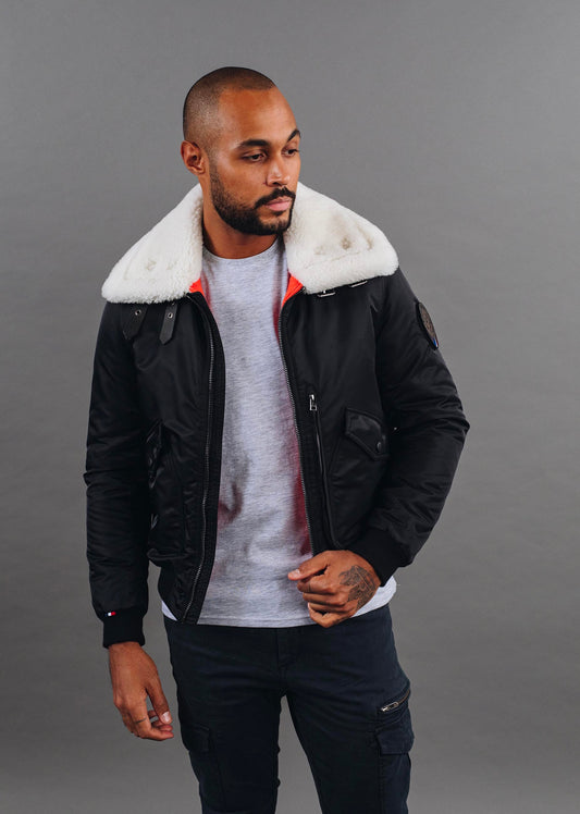Blouson AIRCRAFT FALCON noir