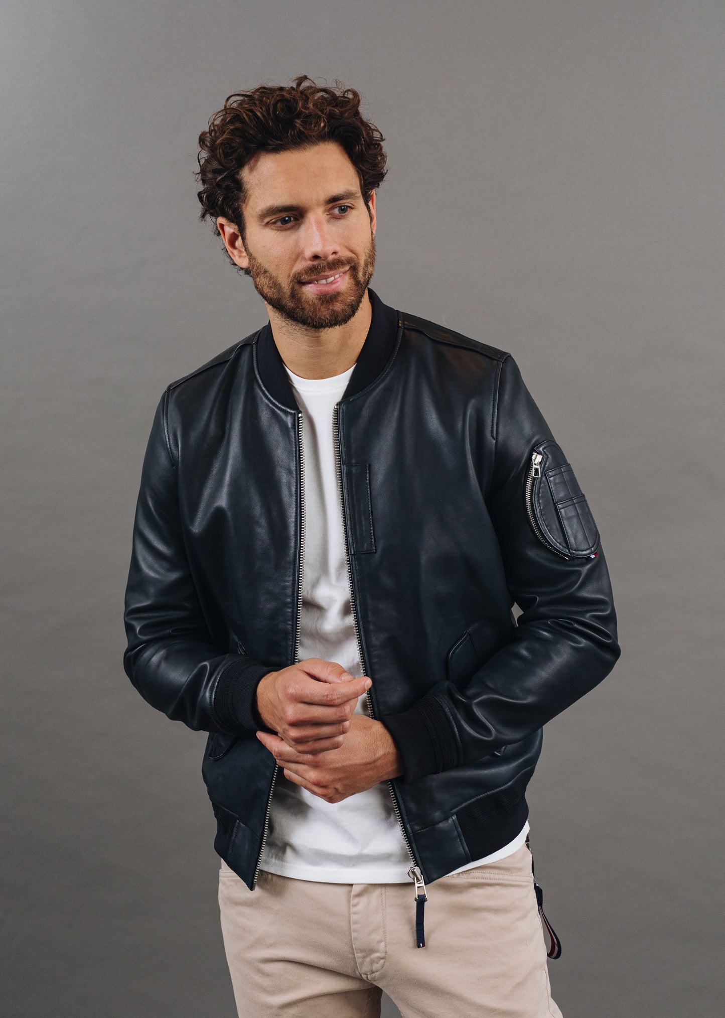 Blouson bleu marine APOLLO NAPOLI