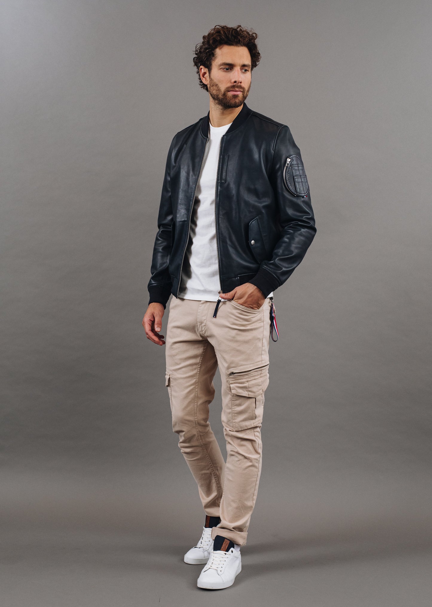 Blouson bleu marine APOLLO NAPOLI