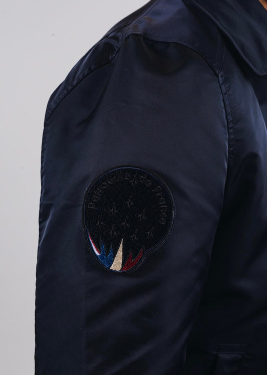 Blouson en nylon bleu marine ELECTRO PHENIX