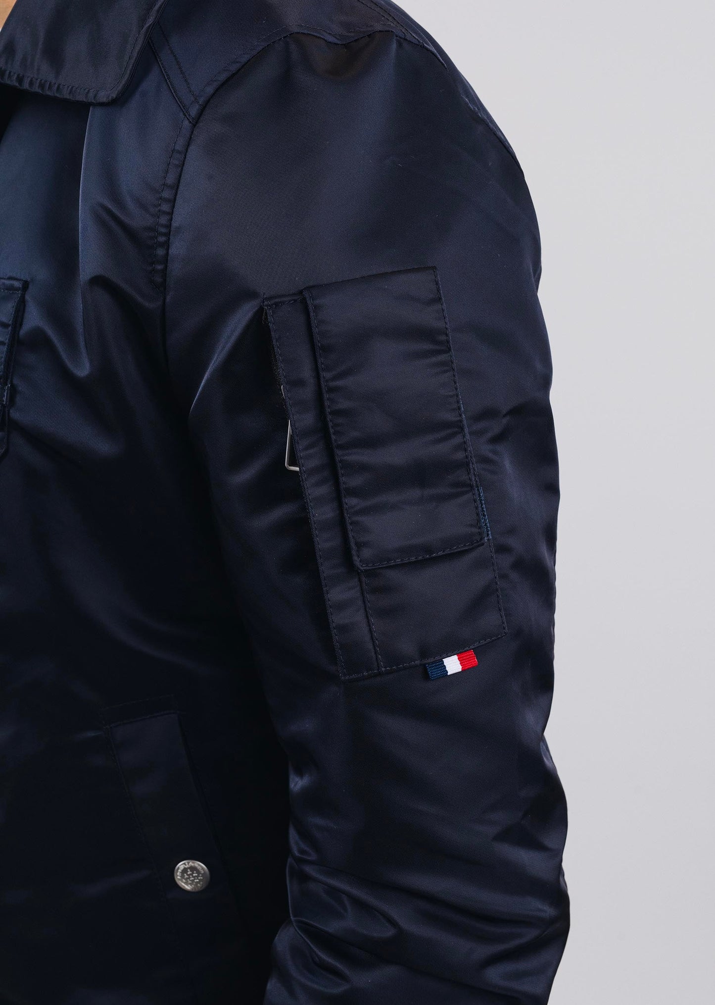 Blouson en nylon bleu marine ELECTRO PHENIX
