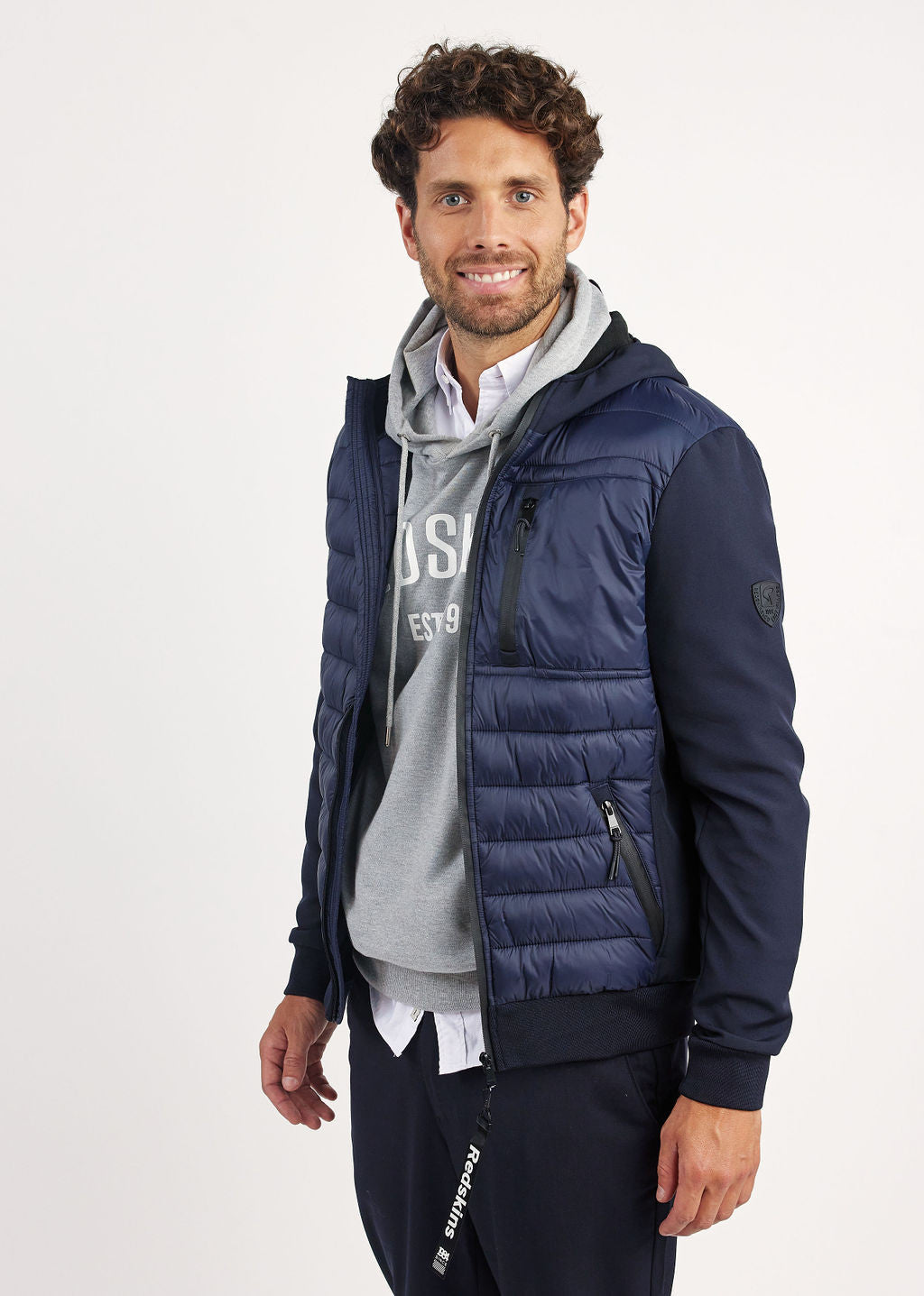 Blouson marine LLOYD GARCIA