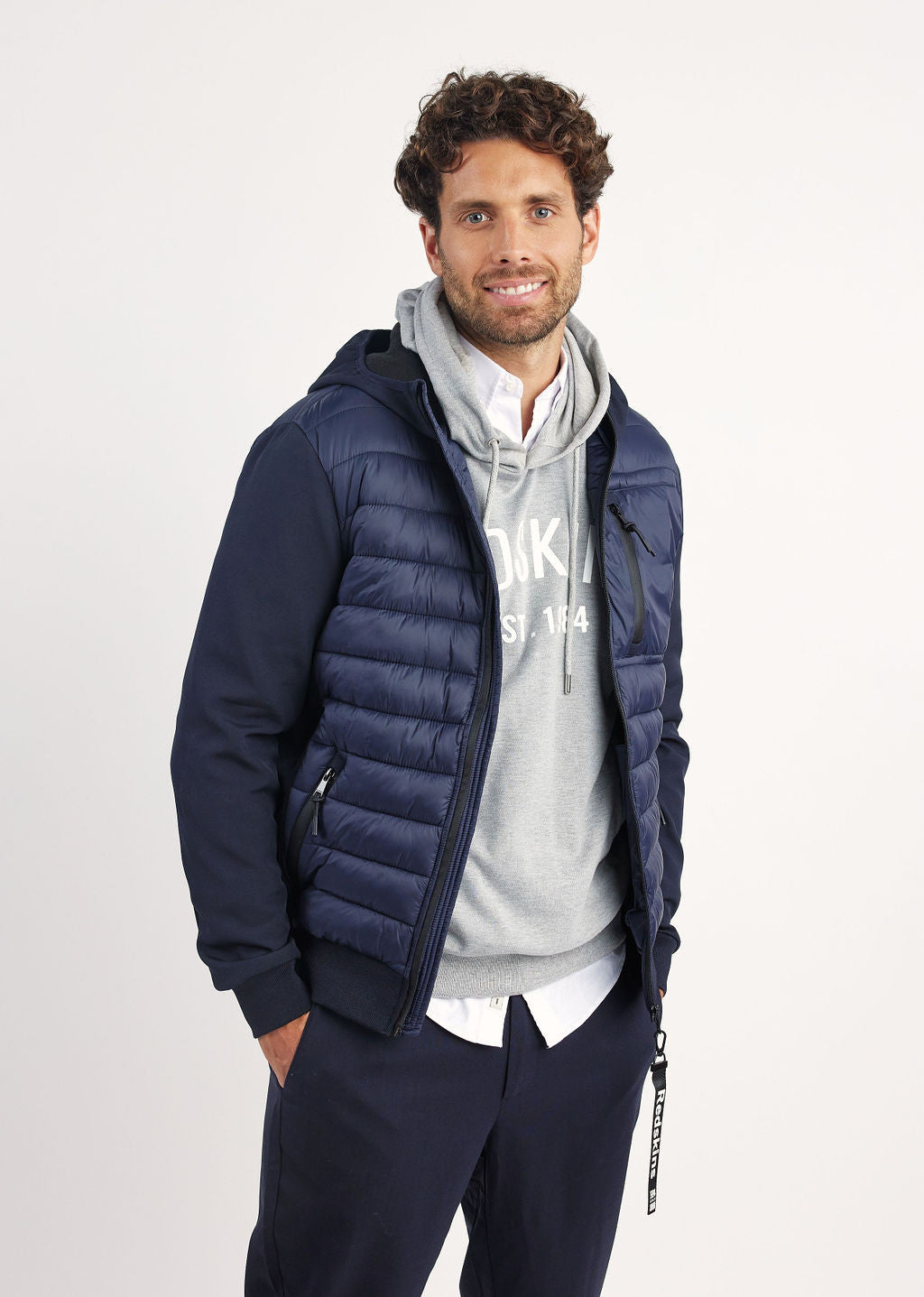 Blouson marine LLOYD GARCIA