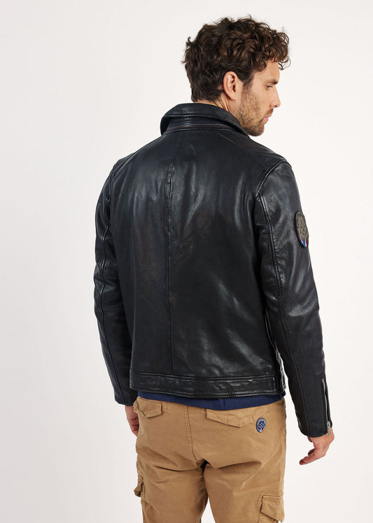 Cuir noir JAEGGER ALPHA