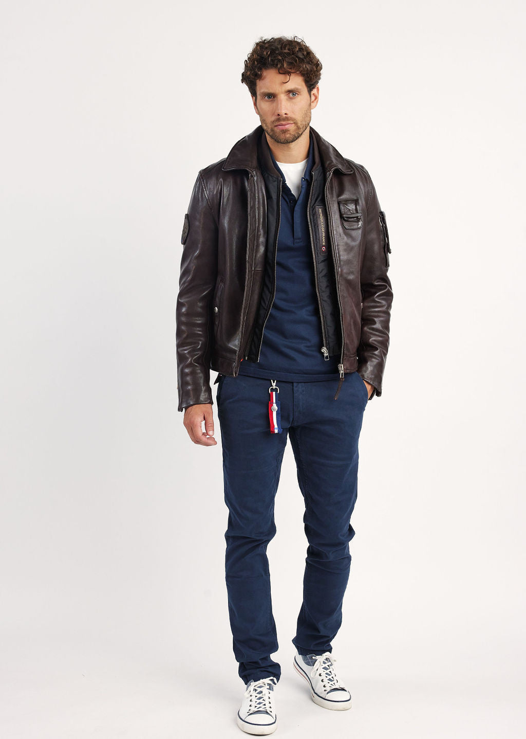 Cuir marron JAEGGER ALPHA