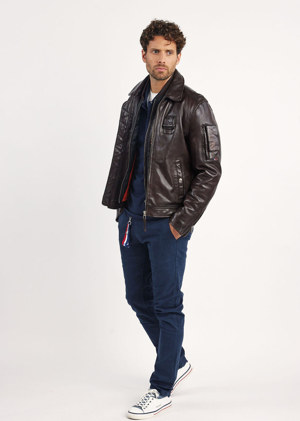 Cuir marron JAEGGER ALPHA