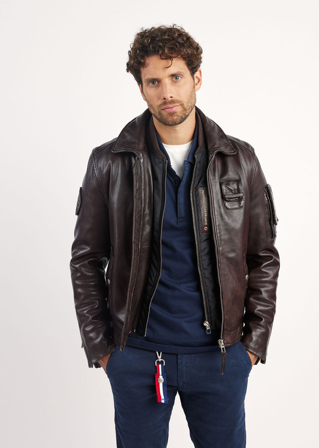 Cuir marron JAEGGER ALPHA