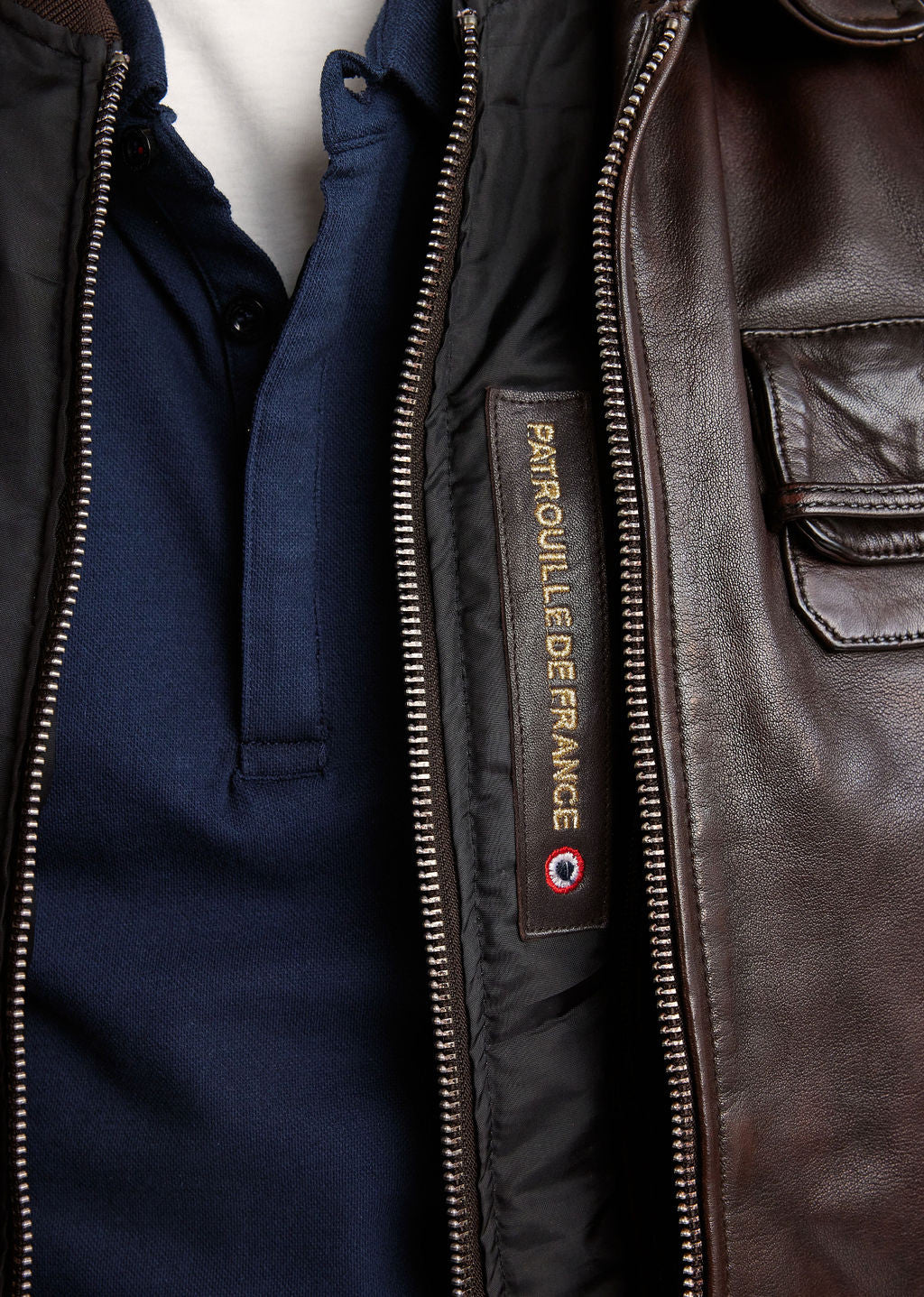 Cuir marron JAEGGER ALPHA