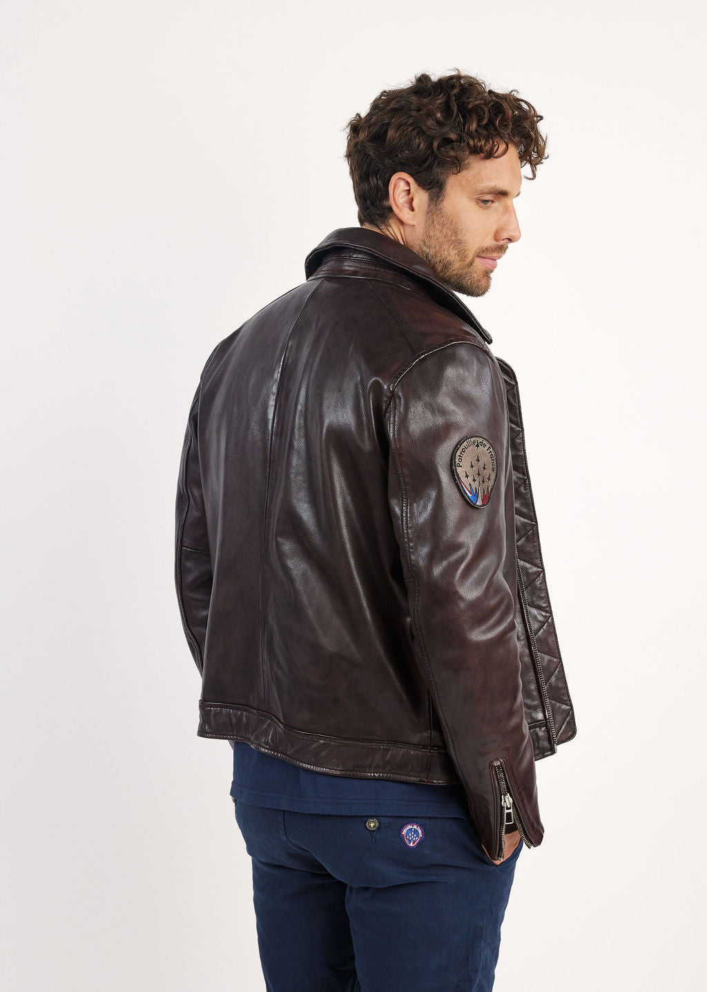 Cuir marron JAEGGER ALPHA
