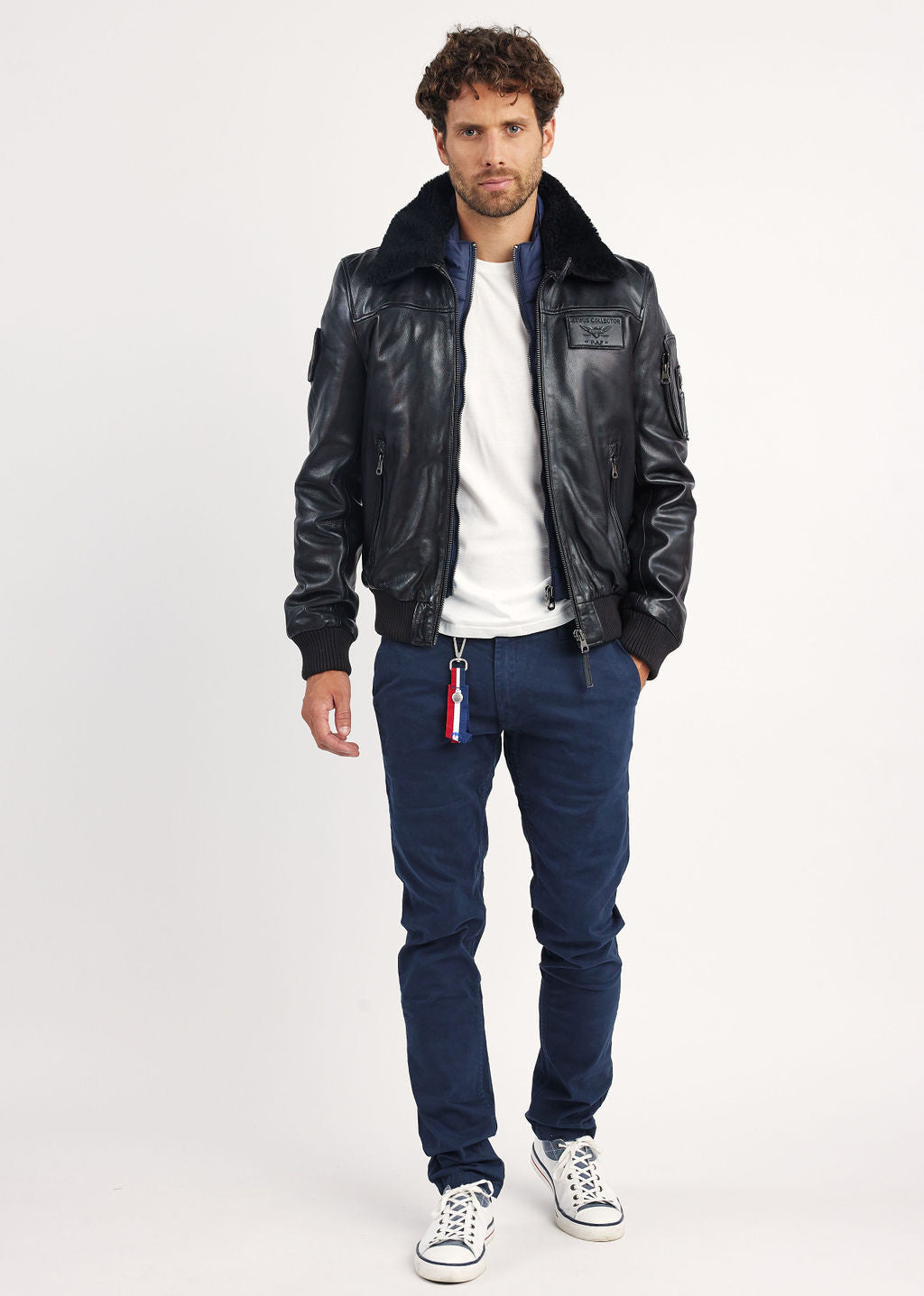 Cuir noir RAFAL YCON