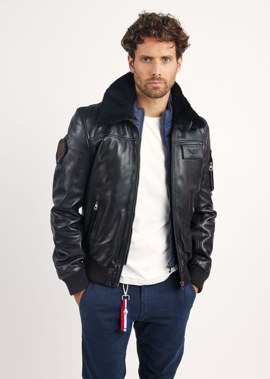 Cuir noir RAFAL YCON
