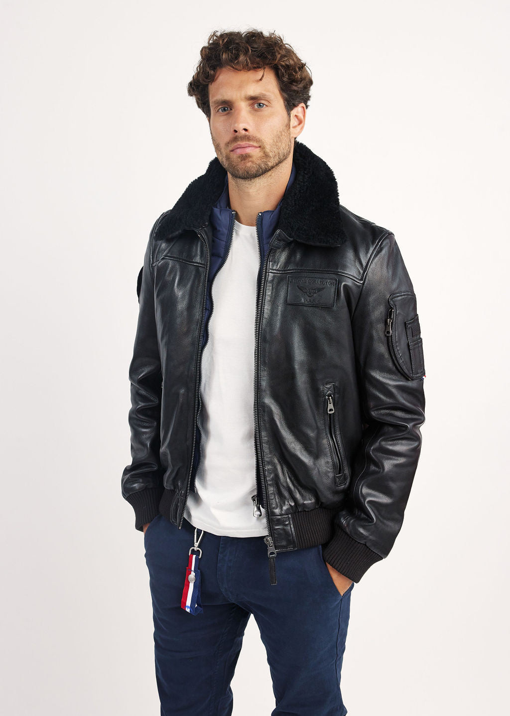 Cuir noir RAFAL YCON