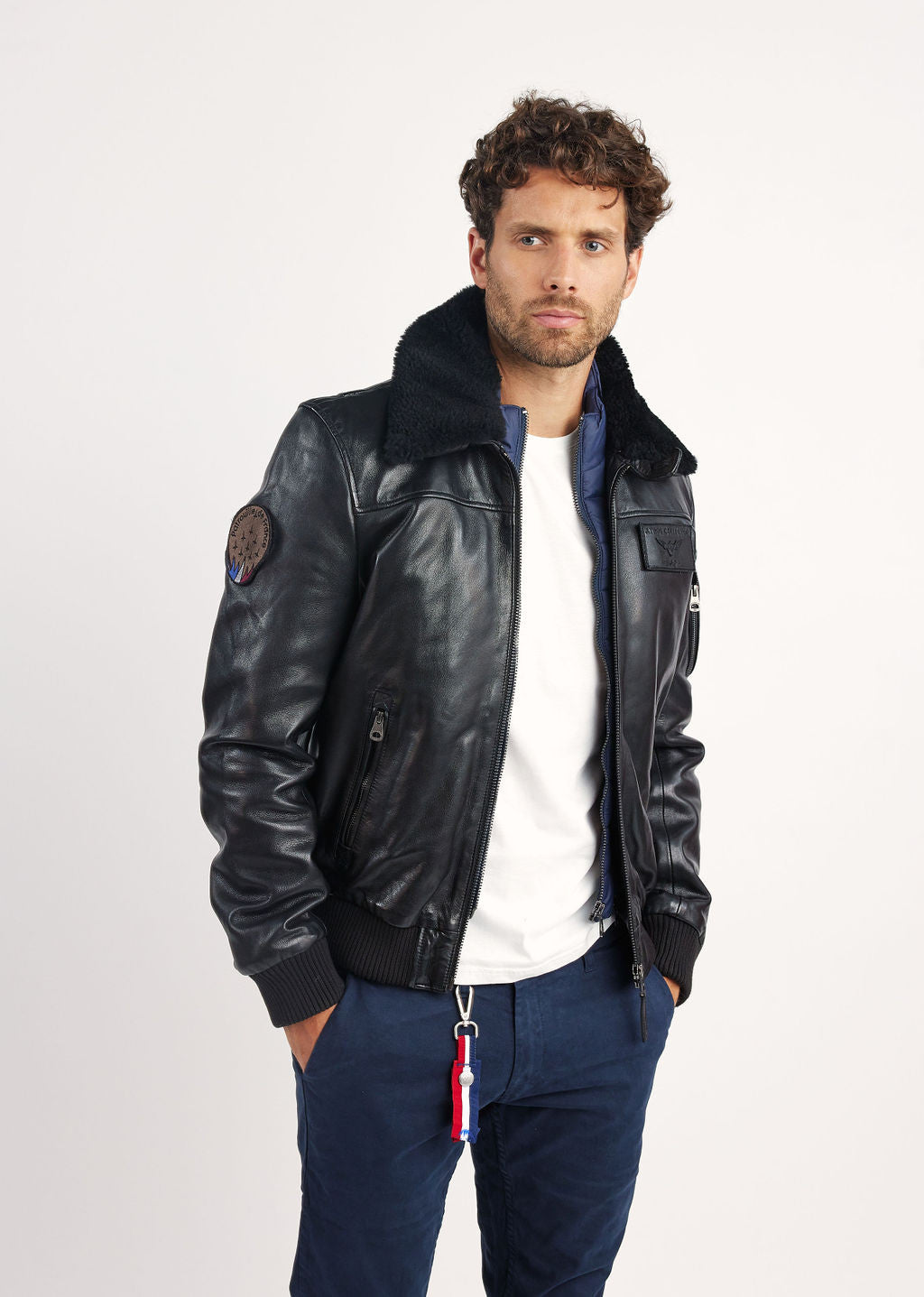 Cuir noir RAFAL YCON