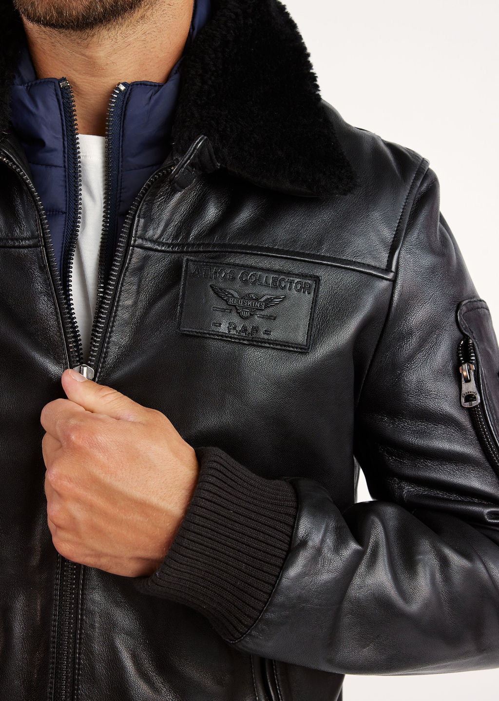 Cuir noir RAFAL YCON