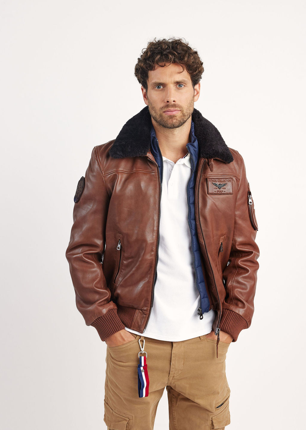 Cuir cognac RAFAL YCON