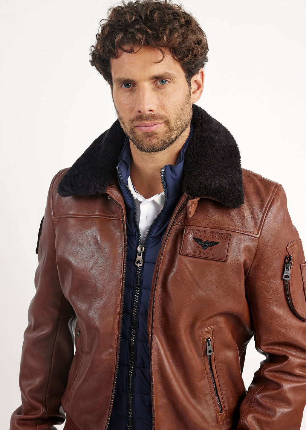 Cuir cognac RAFAL YCON
