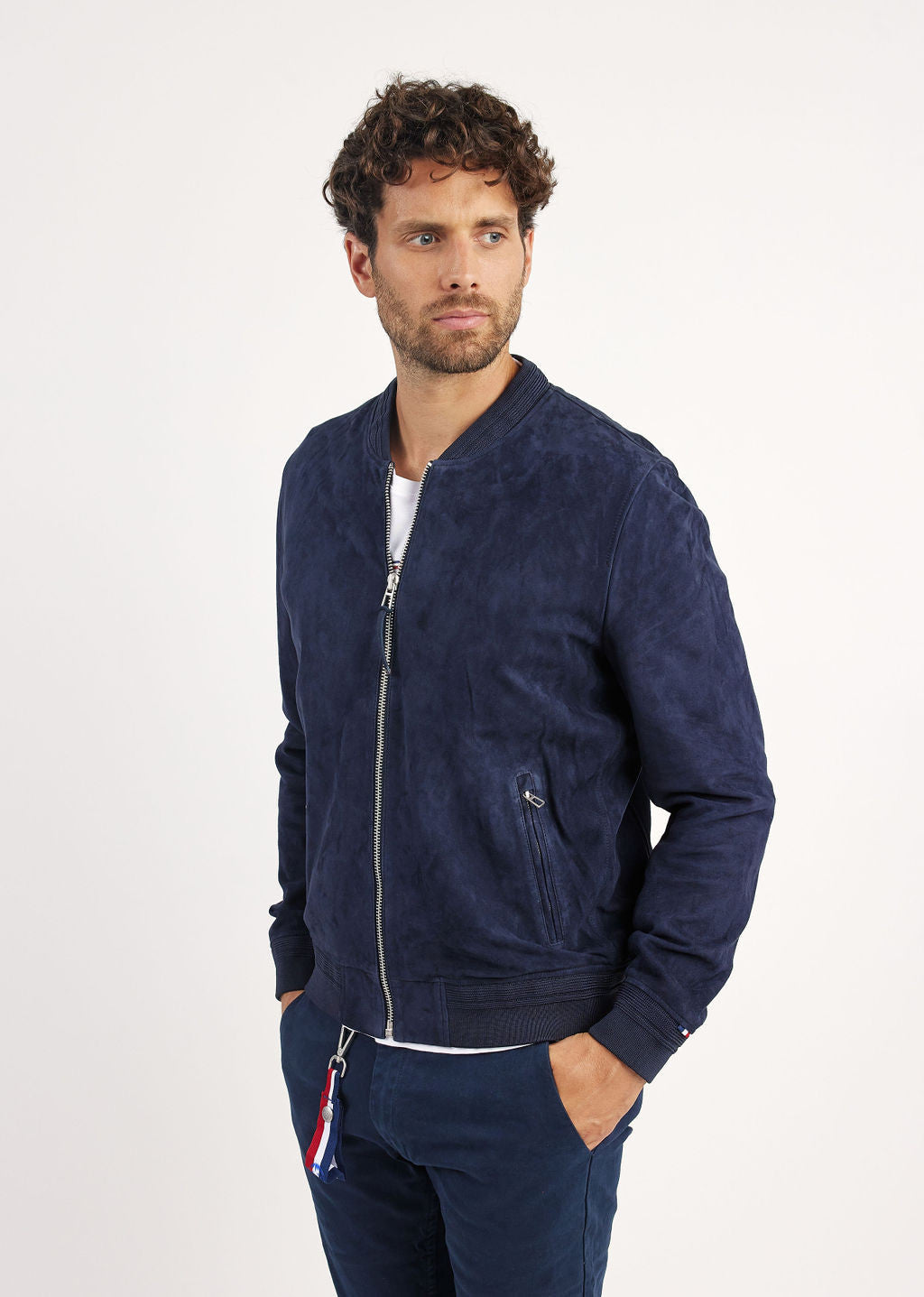 Cuir bleu marine RYNER BACCARAT