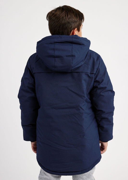 Doudoune bleue marine