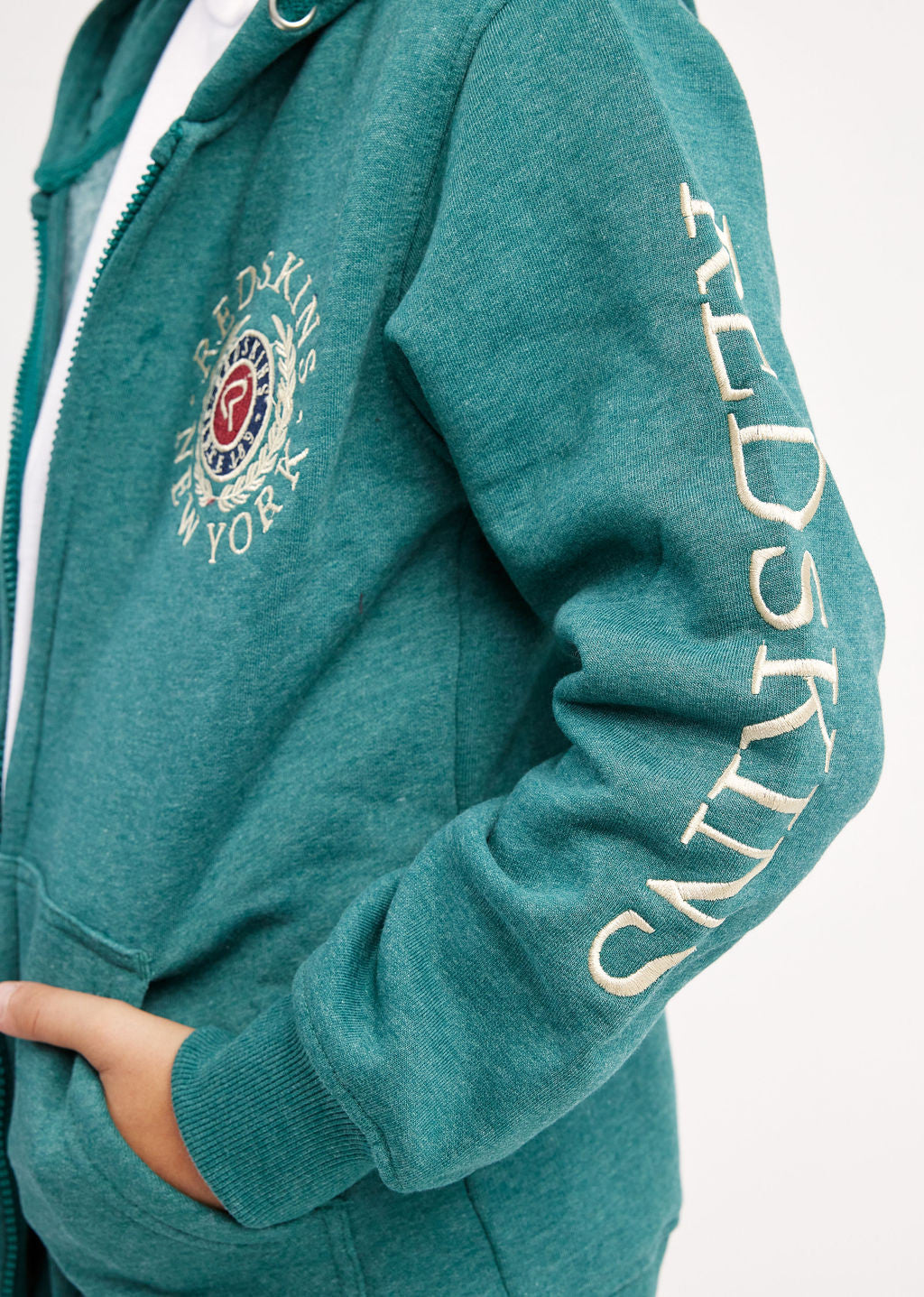 Sweatshirt vert