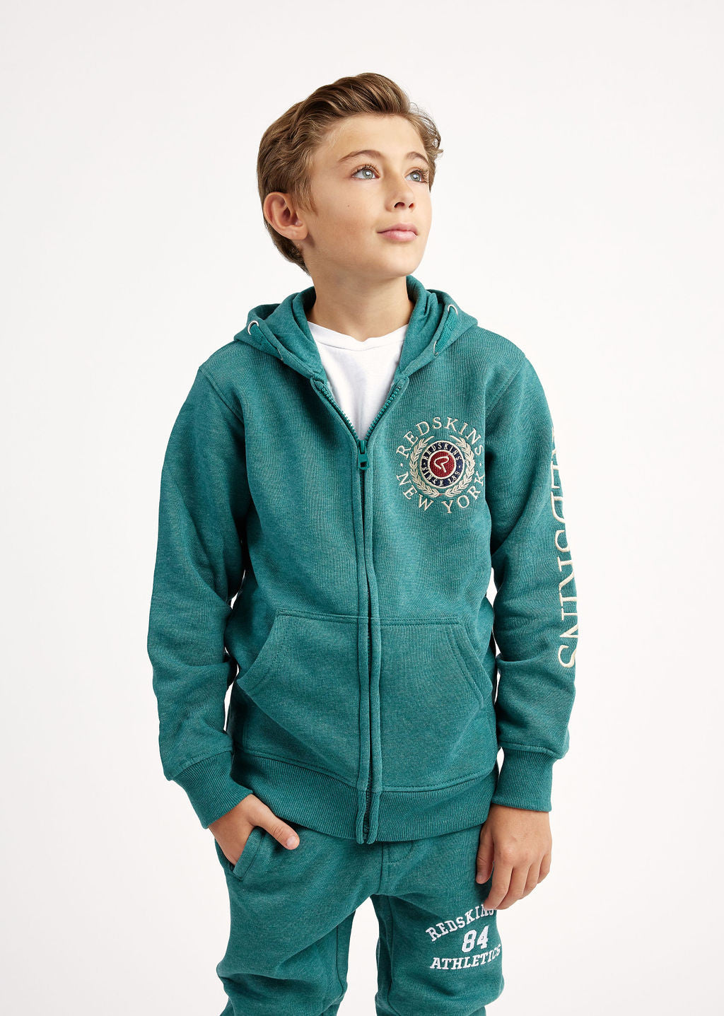 Sweatshirt vert
