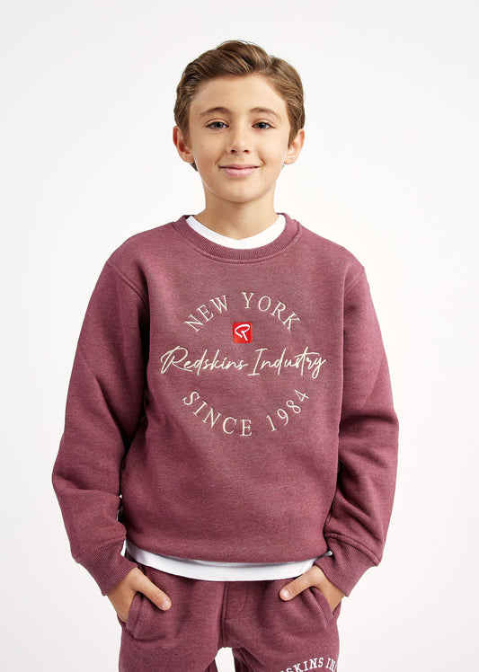 Sweatshirt bourgogne