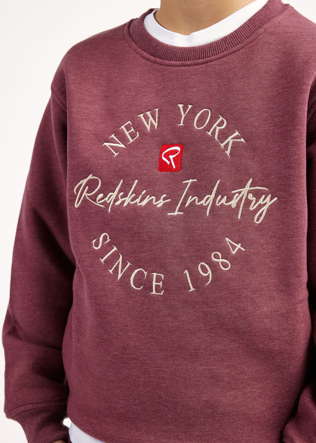 Sweatshirt bourgogne
