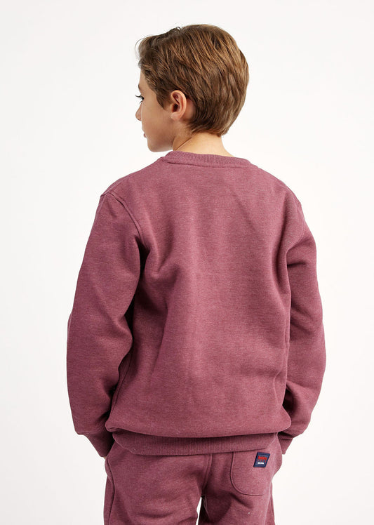 Sweatshirt bourgogne
