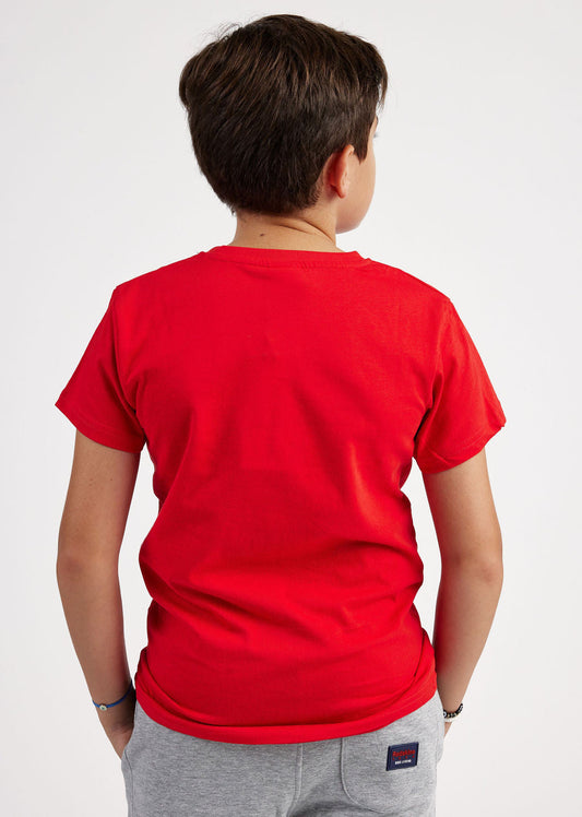 T-shirt enfant rouge