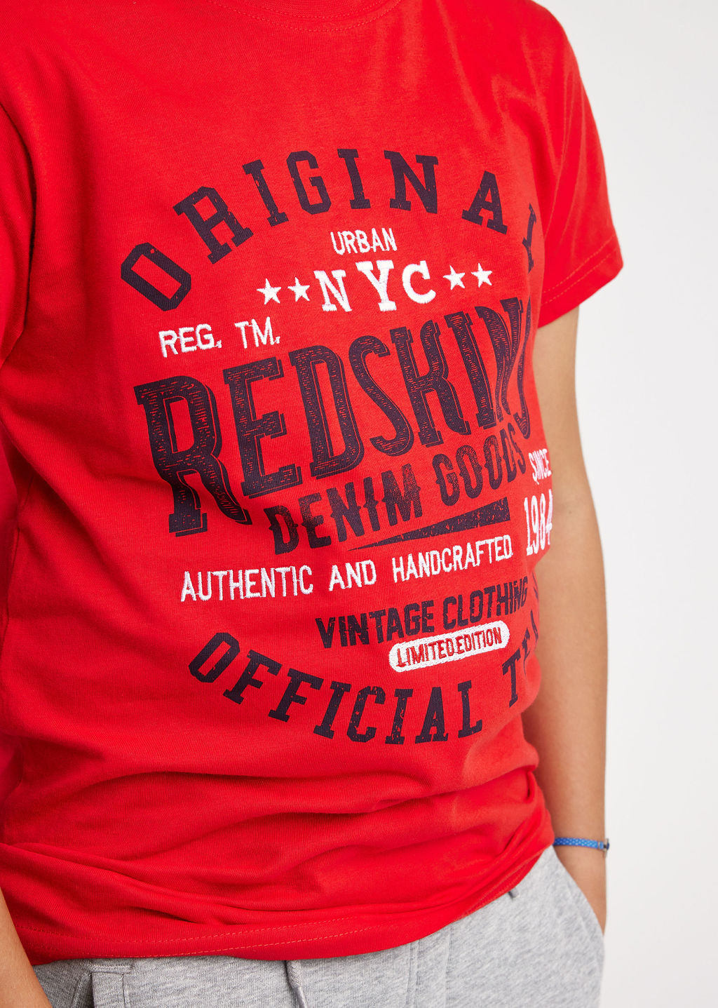 T-shirt enfant rouge