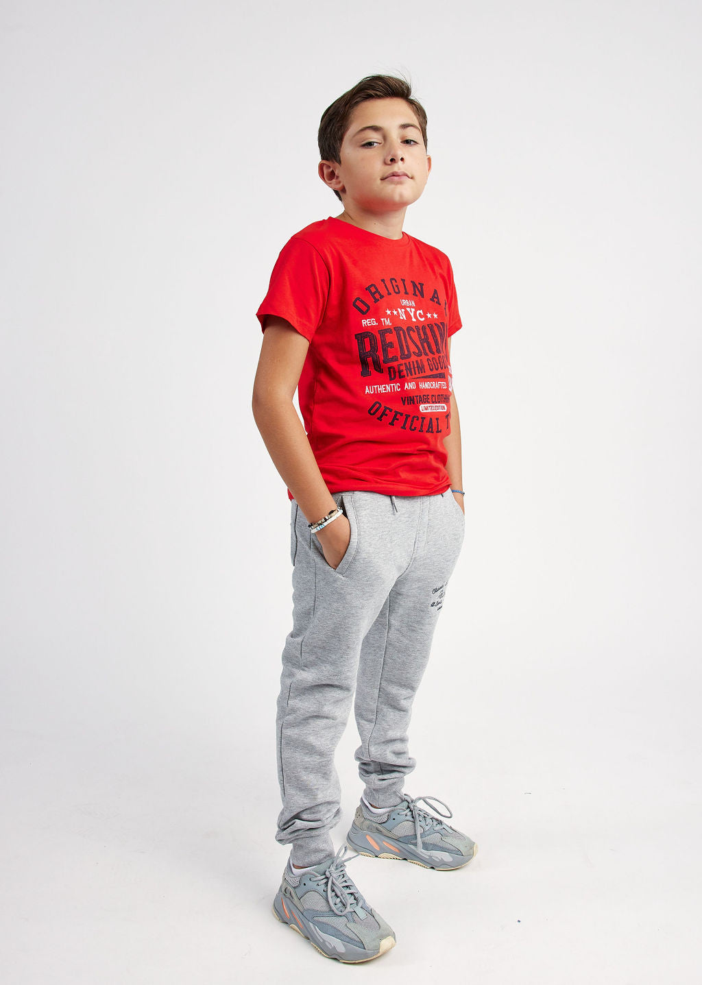 T-shirt enfant rouge