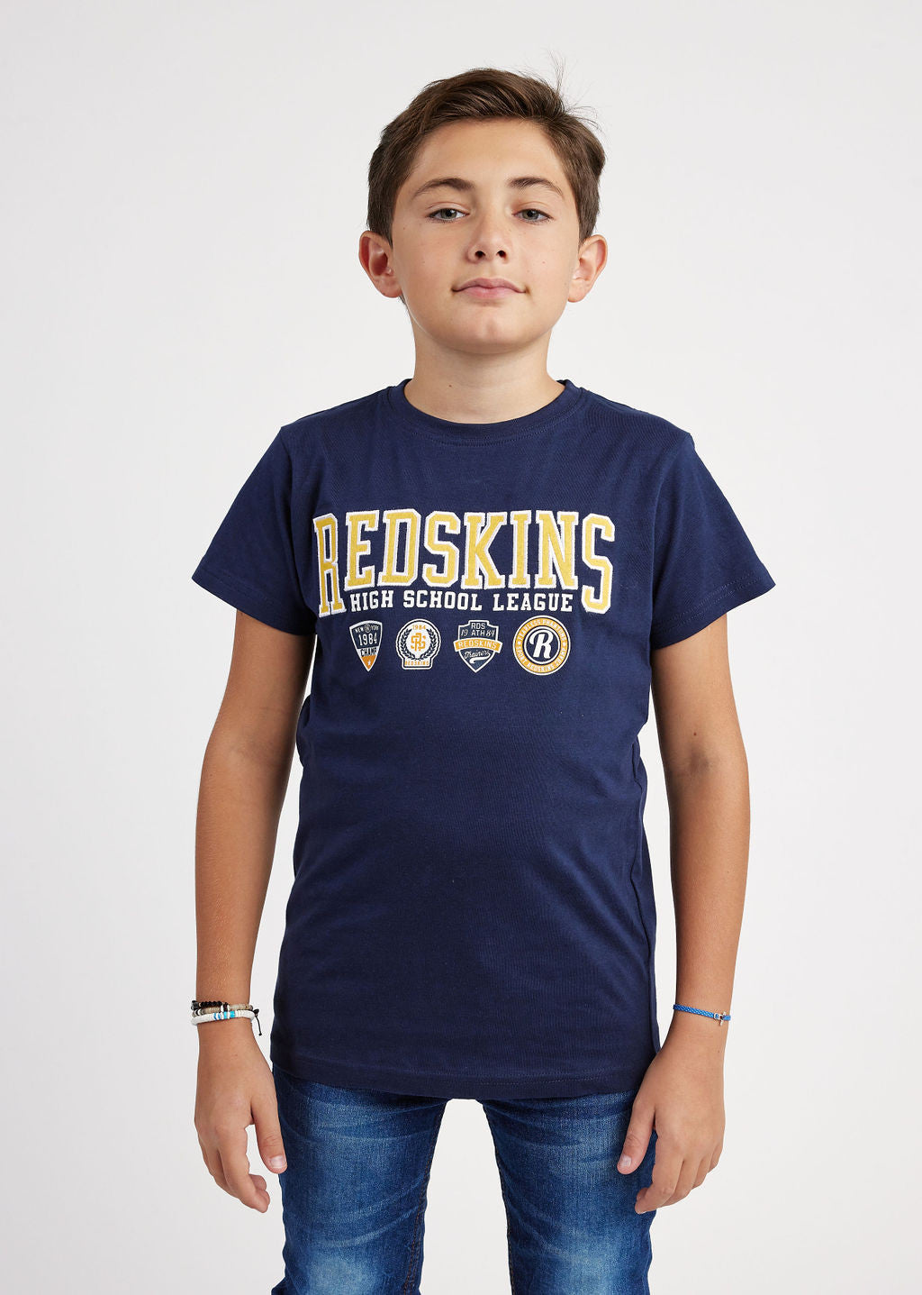 T-shirt enfant bleu marine