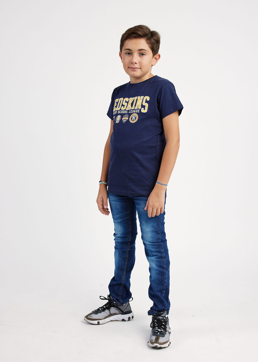 T-shirt enfant bleu marine