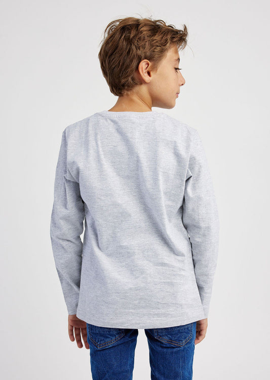 T-shirt 77425 gris chiné