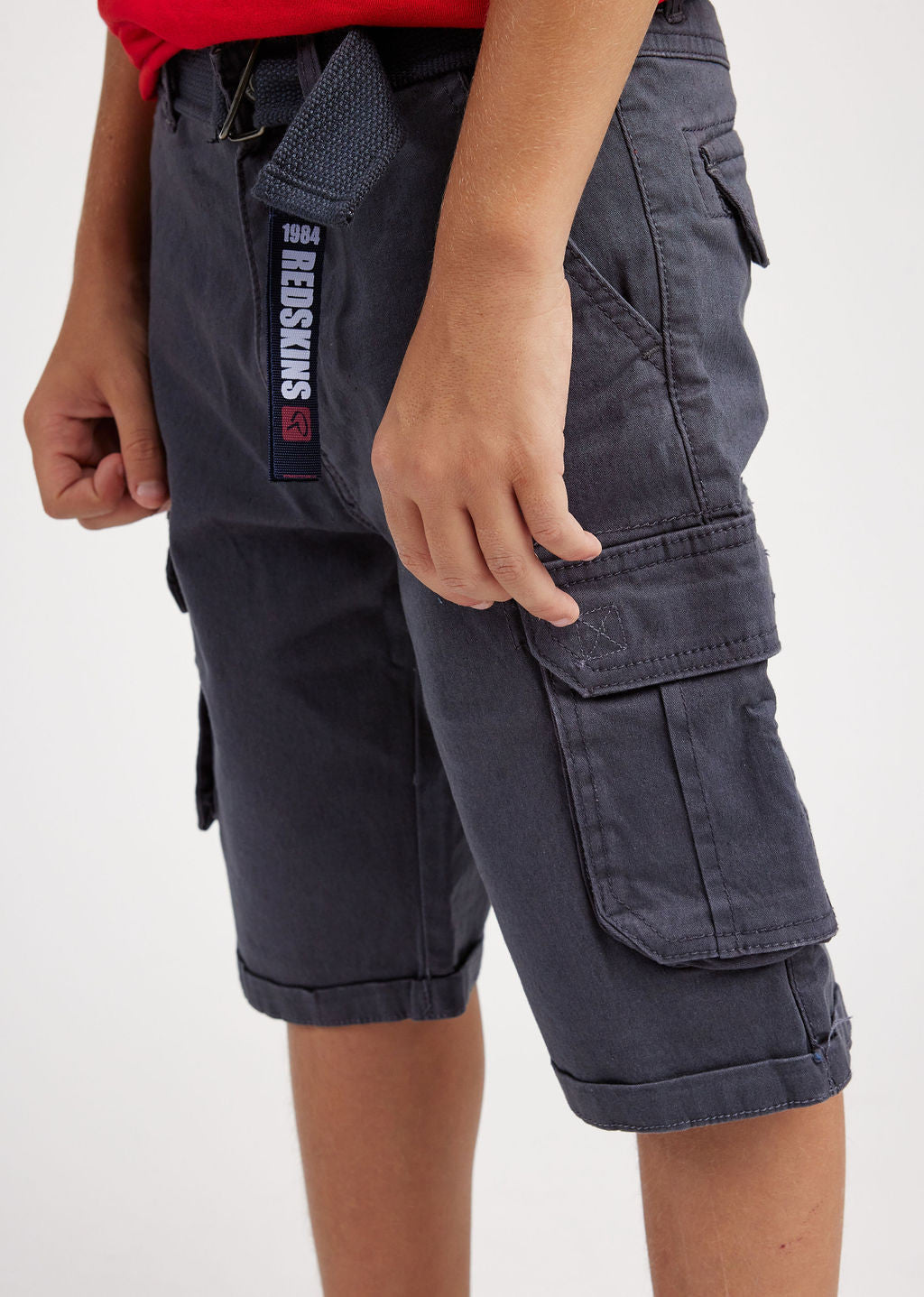 Bermuda enfant anthracite