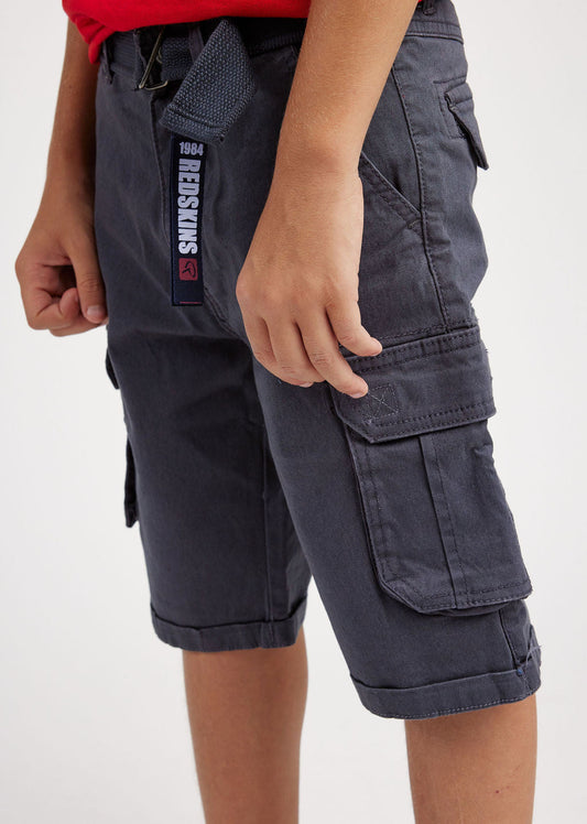 Bermuda enfant anthracite
