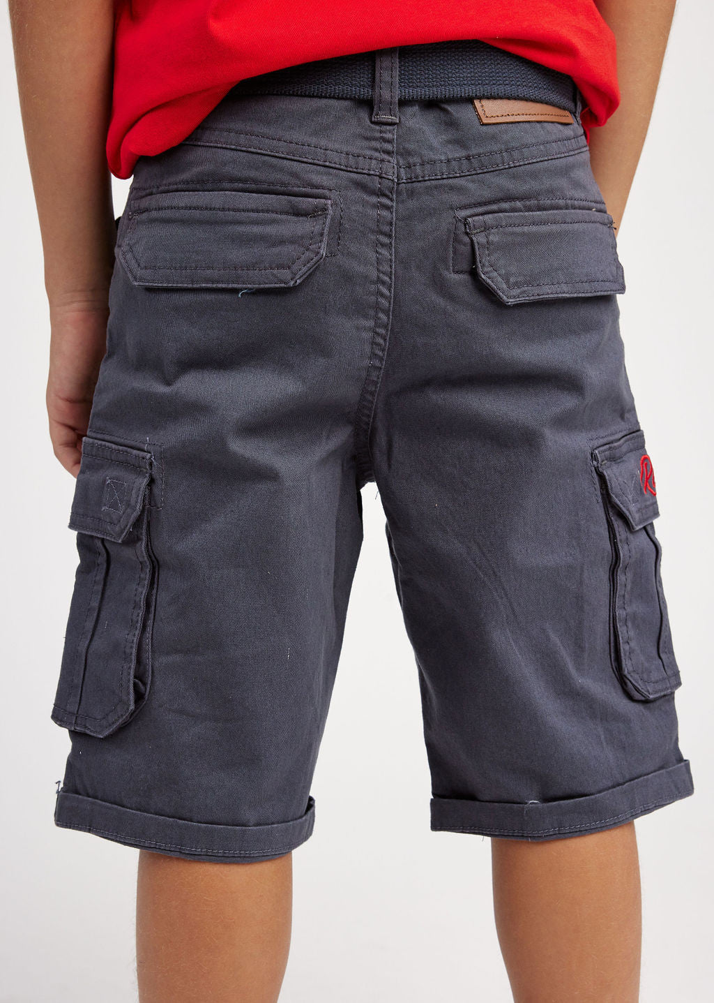 Bermuda enfant anthracite